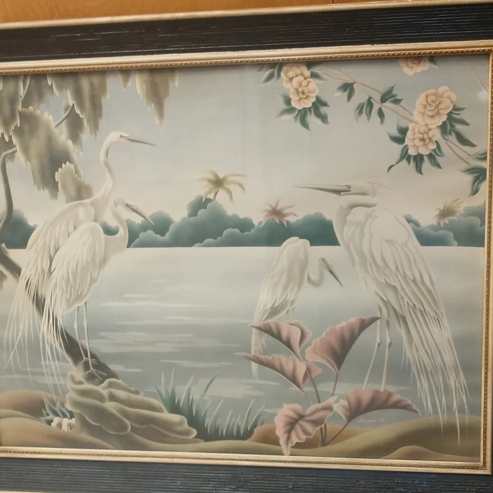 40's - 50's Turner White Herons - Picture 6 of 12